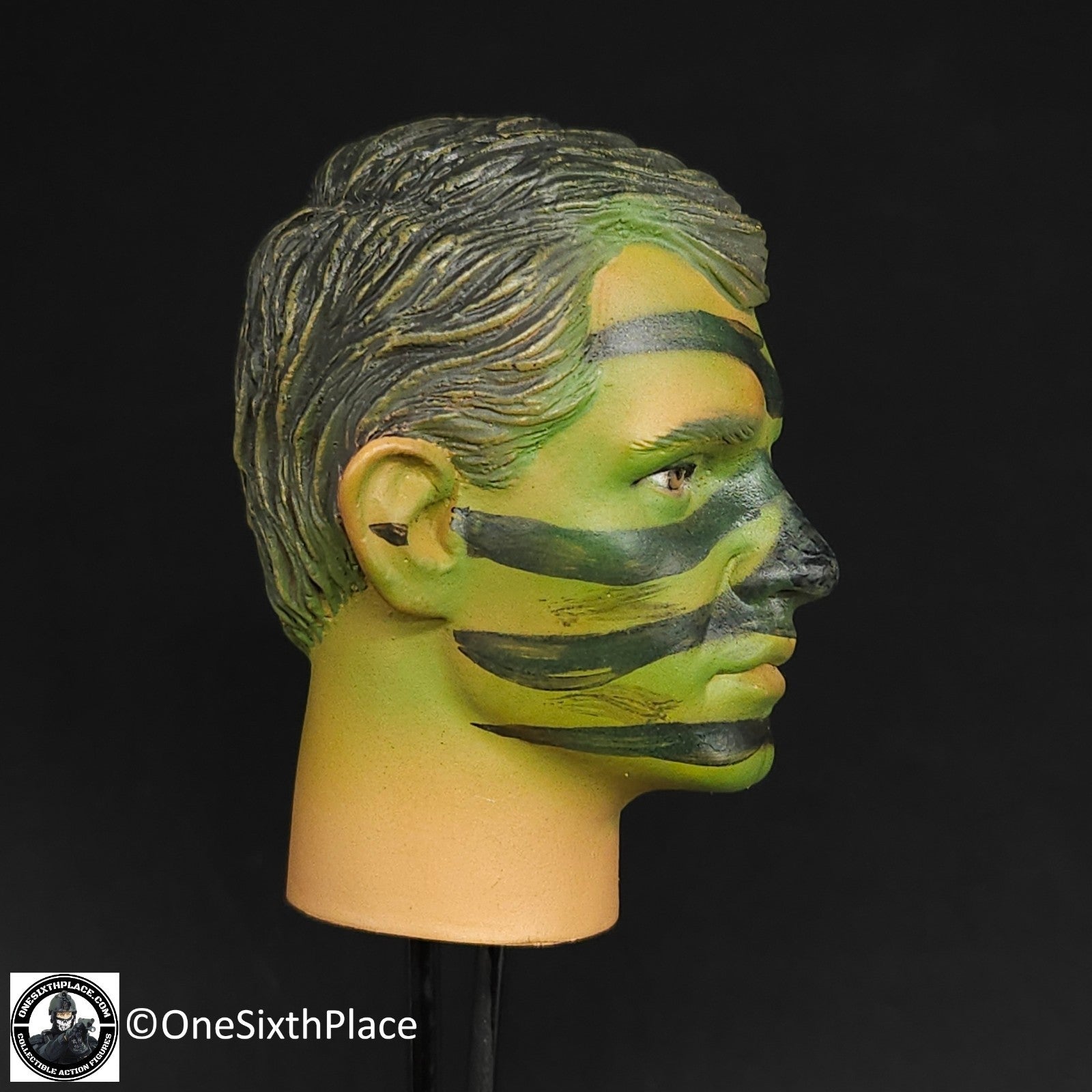 1:6 scale Toy Soldier Vietnam LRRP Kenn Miller Camo Male Head for 12" Figure