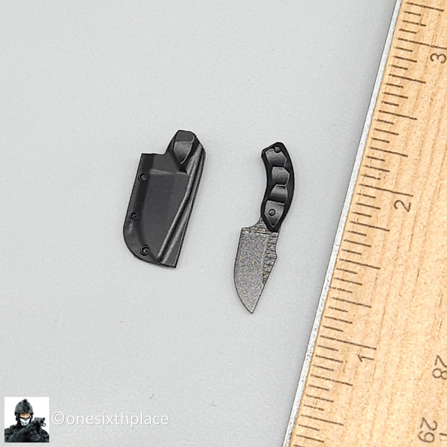 1:6 scale Easy & Simple PMC Weapon Specialist Survival Knife for 12" Figures