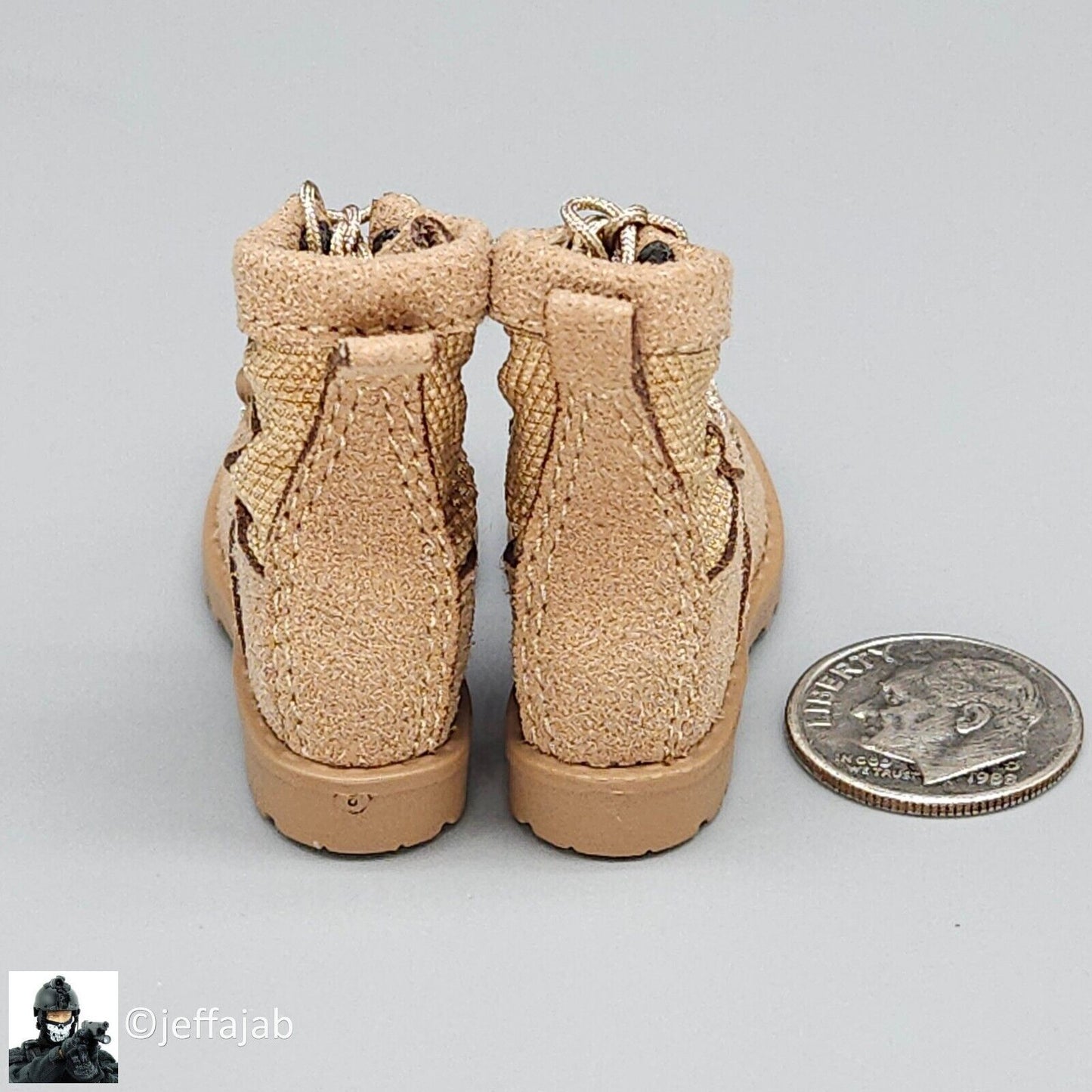 1:6 Easy & Simple Delta Force 2022 Cultural Support Team CST Female Tan Boots