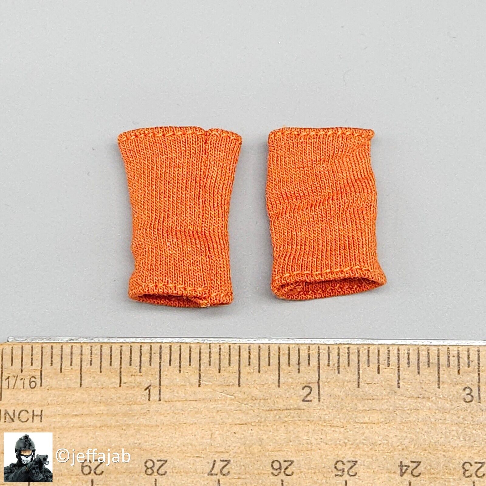 1:6 Easy & Simple PMC Field Recce Orange Socks for 12" Figures