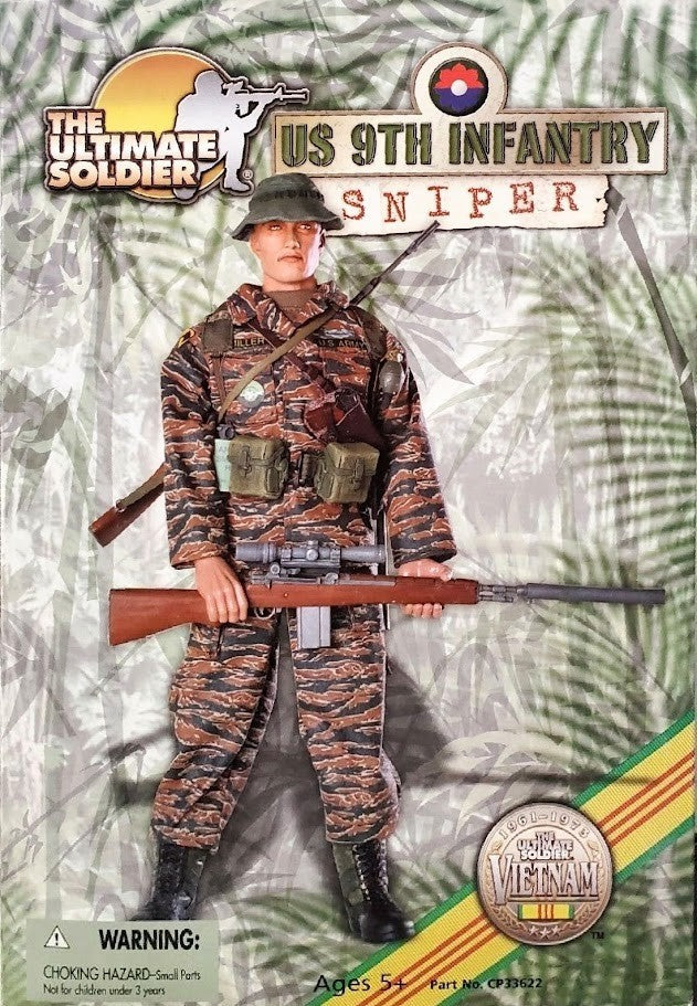1:6 scale Ultimate Soldier Vietnam US Army Sniper M14 Rifle w/ Starlight Scope