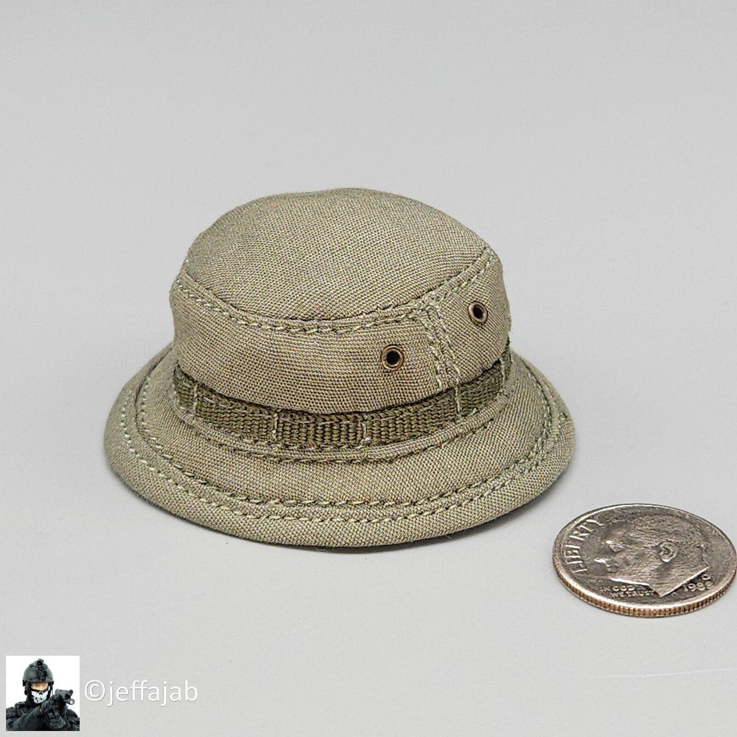 1:6 scale QO Toys Vietnam 101st Airborne Hamburger Hill Boonie Hat