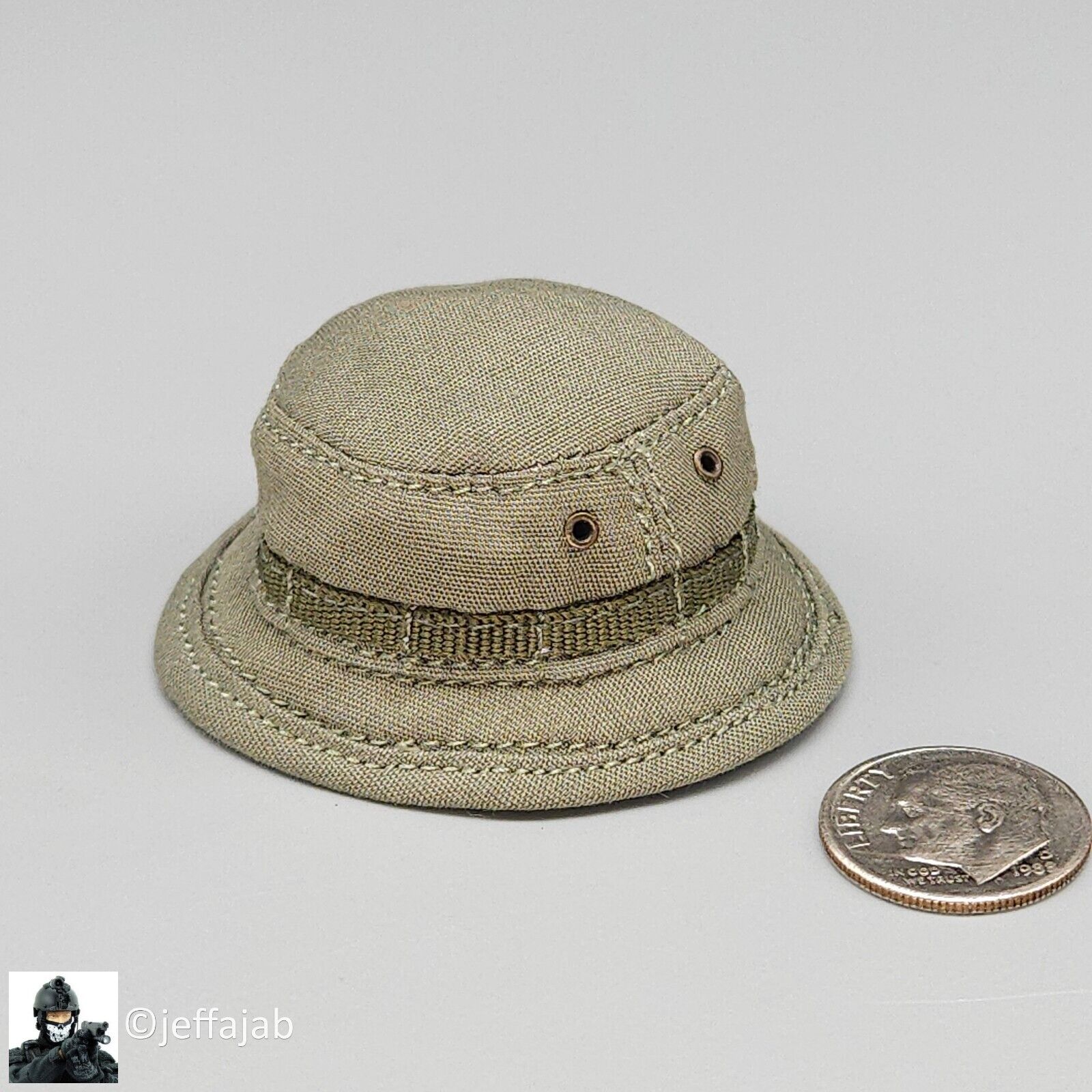 1:6 scale QO Toys Vietnam 101st Airborne Hamburger Hill Boonie Hat