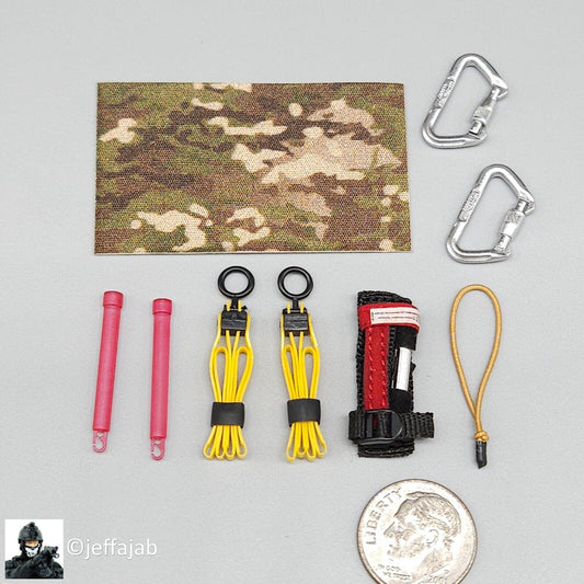 1:6 Very Cool Female Mobile Task Force Alpha-9 Accessories Set for 12" Figures