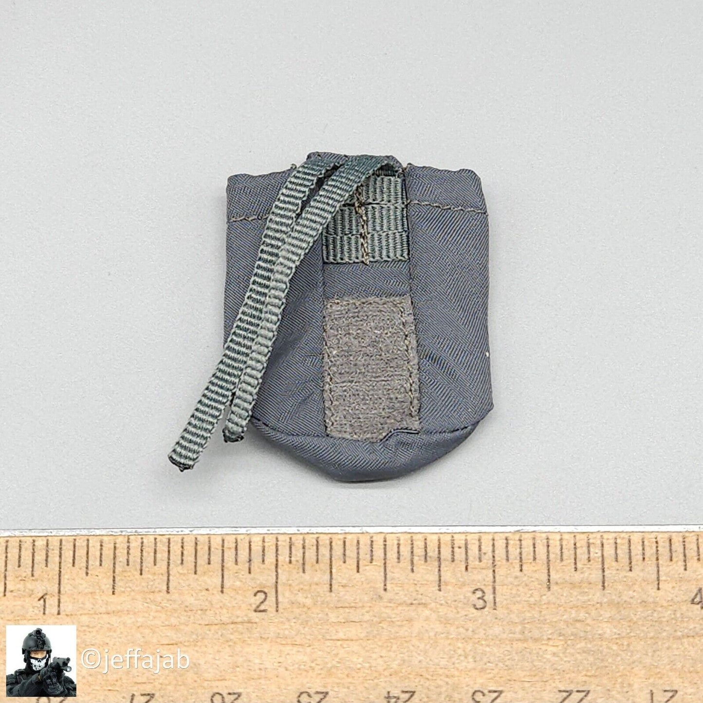 1:6 Easy & Simple Dutch DSI Sniper Gray Dump Pouch for 12" Figures