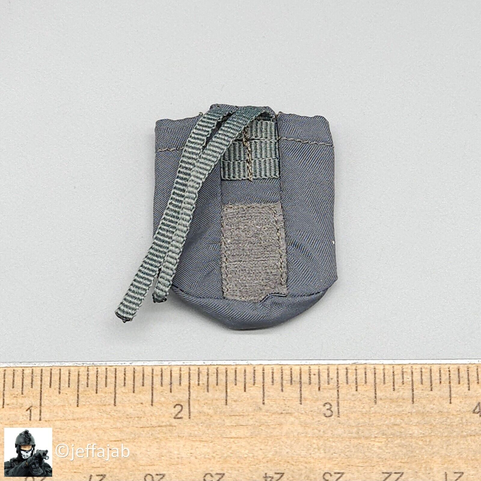 1:6 Easy & Simple Dutch DSI Sniper Gray Dump Pouch for 12" Figures