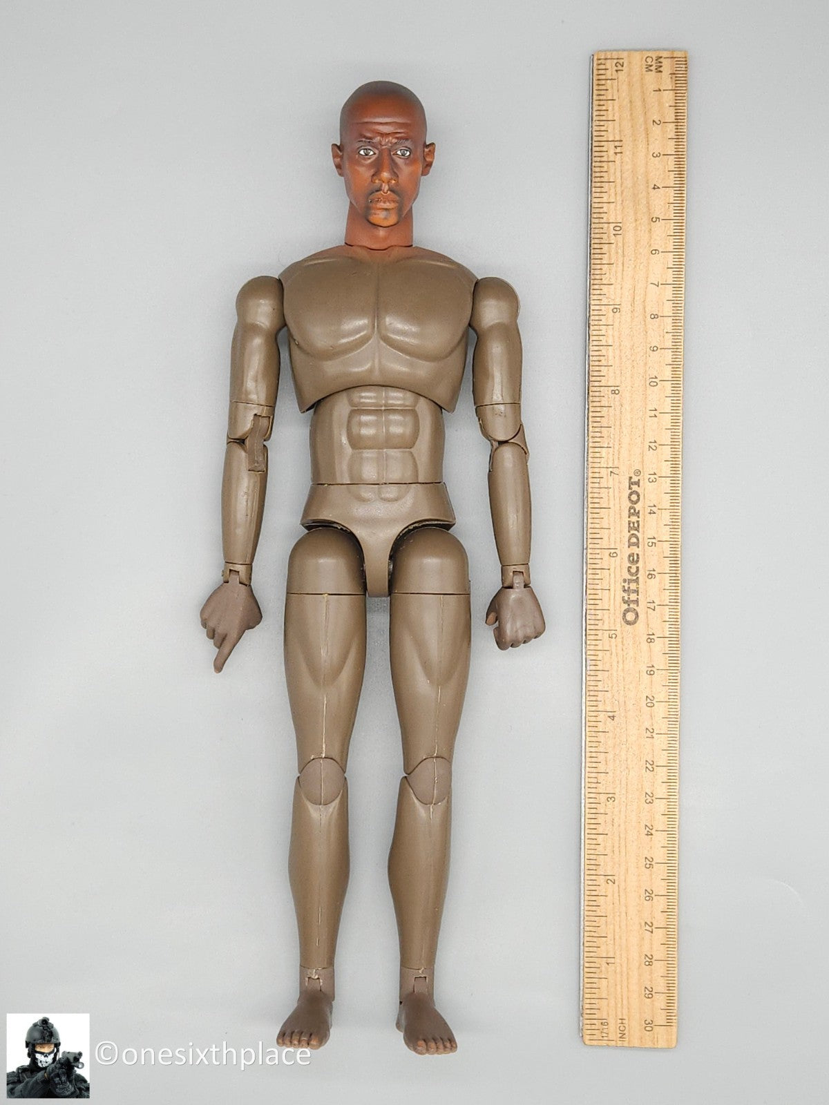 1:6 scale Dragon USMC Curtis AA Black Male Body w/ Head 12" Figure