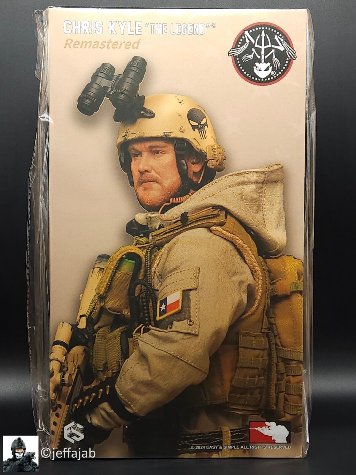 1:6 scale Easy & Simple Chris Kyle The Legend Remastered Deluxe Version CK002DX