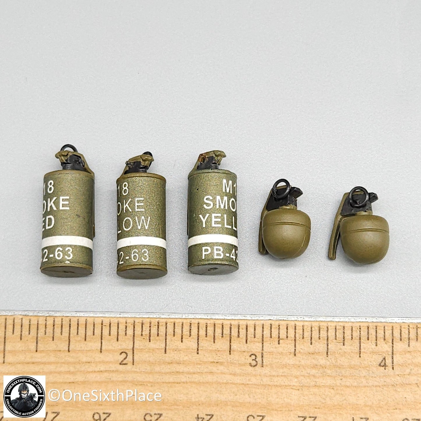 1:6 scale Toy Soldier Vietnam LRRP Kenn Miller Grenades Set for 12" Figures