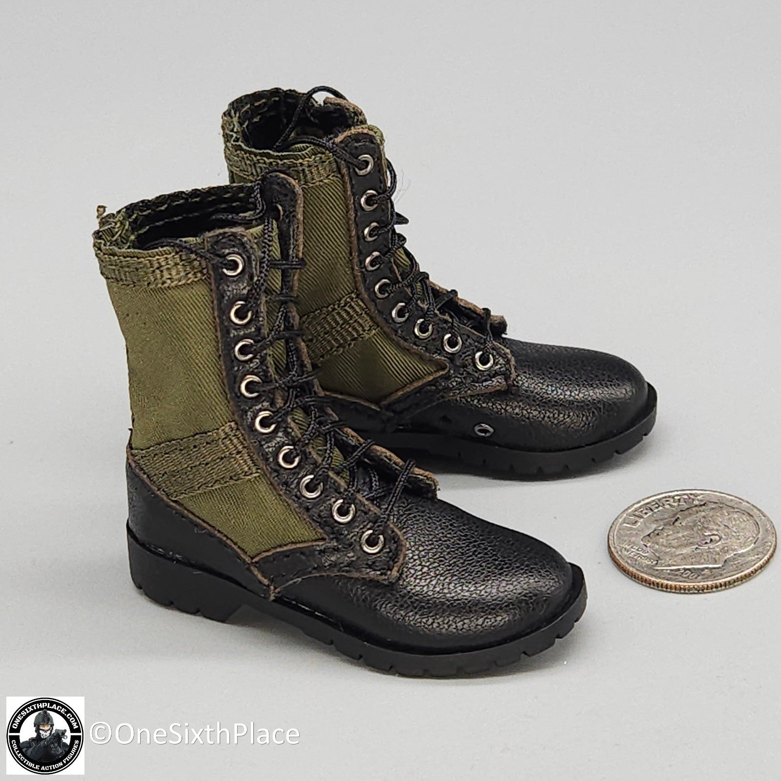 1:6 scale DiD Vietnam US Army Colonel James Jungle Boots for 12" Figures