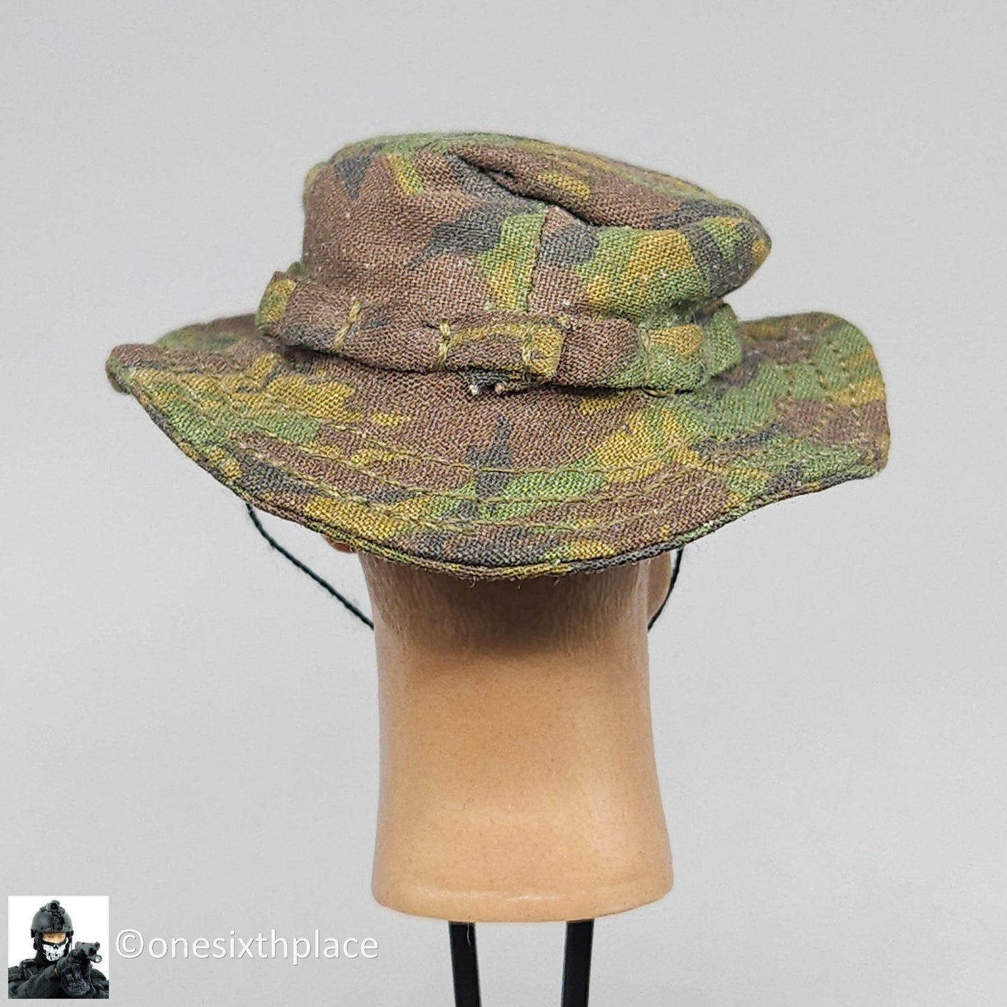 1:6 scale Barrack Sergeant British Woodland DPM Camo Boonie Hat for 12" Figures