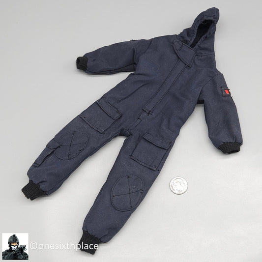 1:6 scale BBI British SAS Clark Blue Tactical Jumpsuit Uniform for 12" Figures