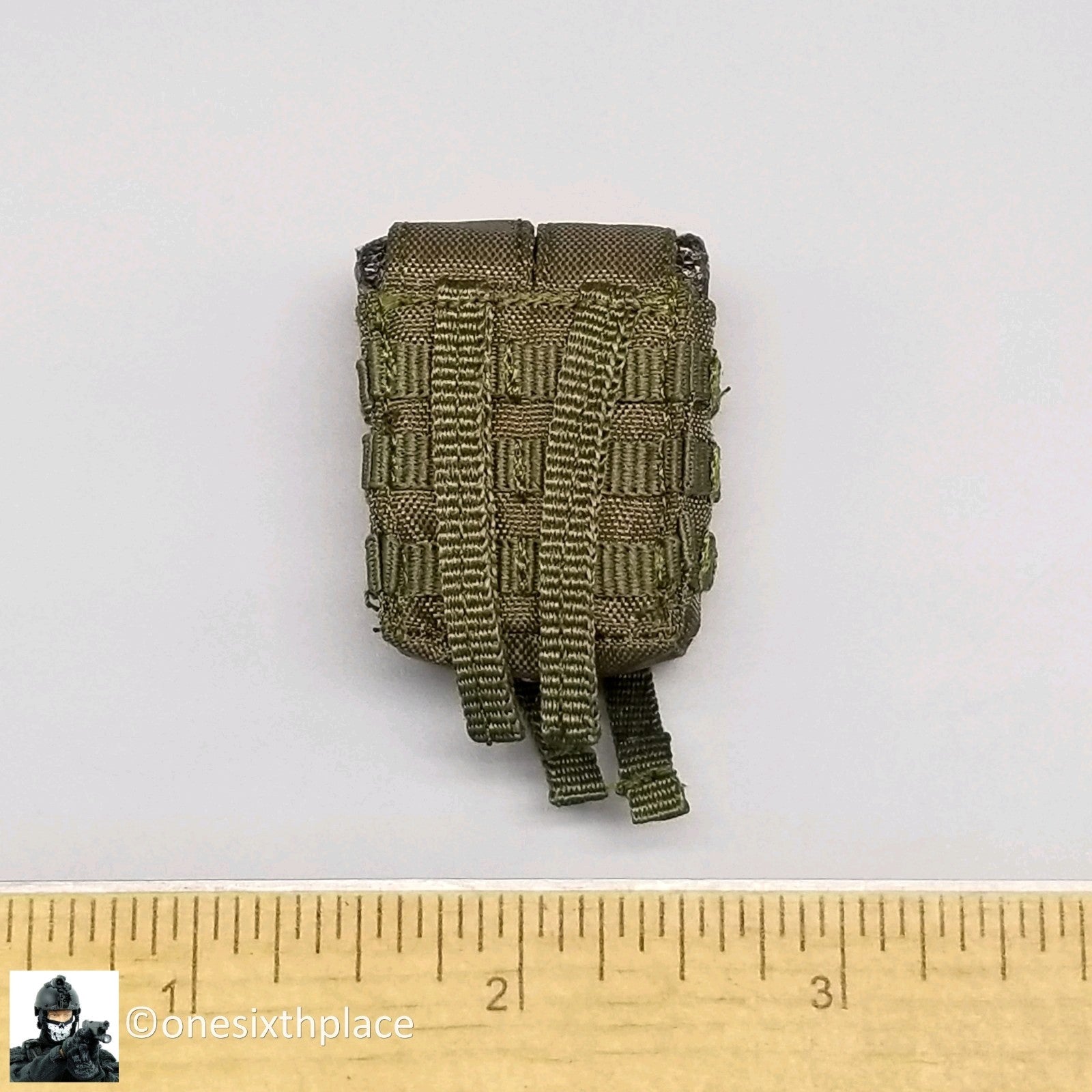 1:6 Easy & Simple NSWDG Infiltration Team Green SAW Ammo Pouch for 12" Figures