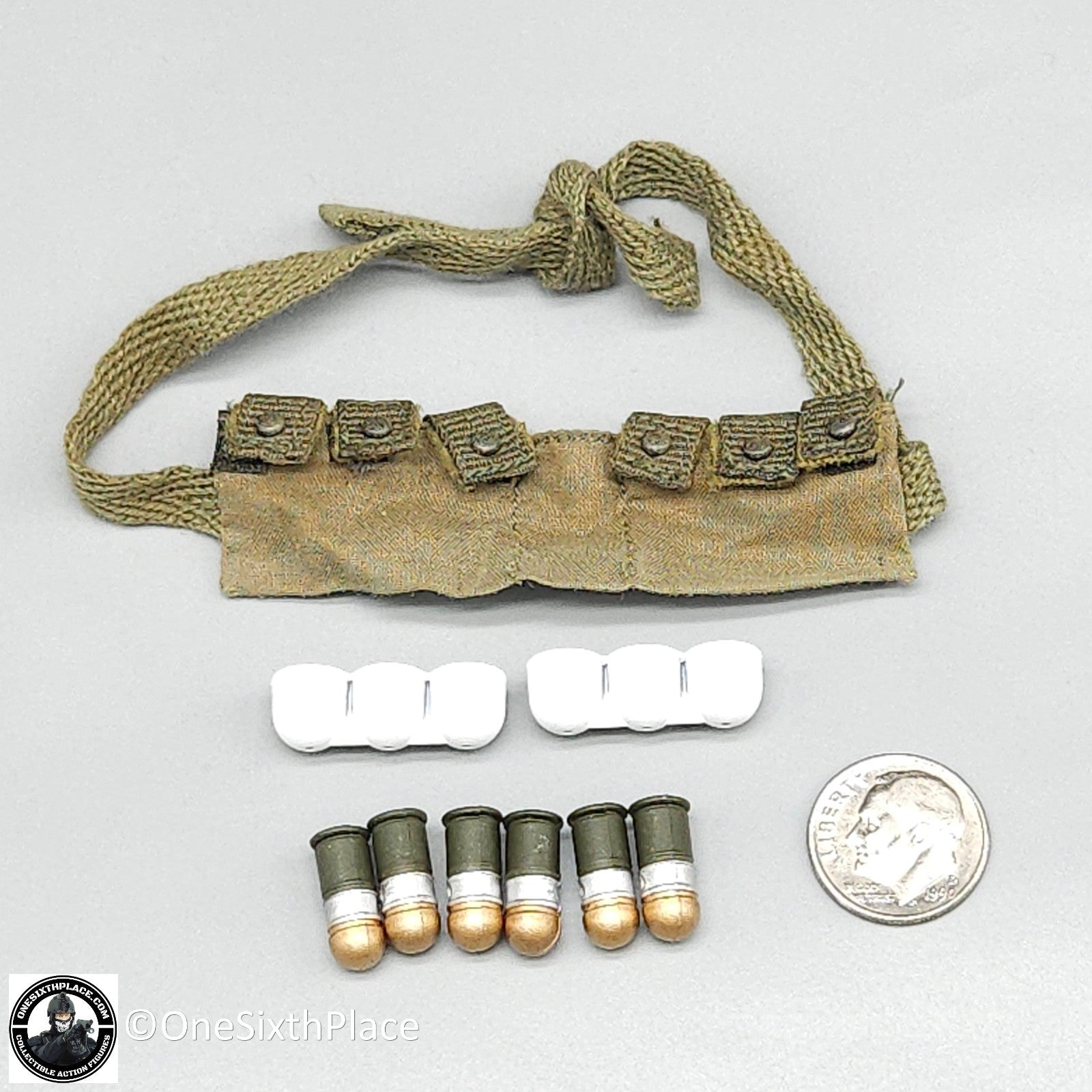 1:6 scale Whoho Toys Vietnam 173rd Airborne 40mm Grenade Bandolier 12" Figures