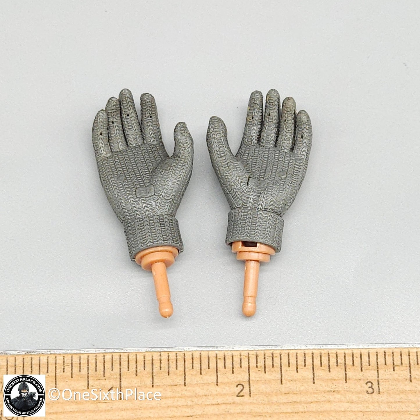 1:6 Dragon WWII German Winter Gloved Bendy Hands for 12" Figures
