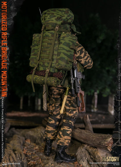 1:6 DamToys Russian Motorized Rifle Brigade Flora Camo Raid Backpack 12" Figures