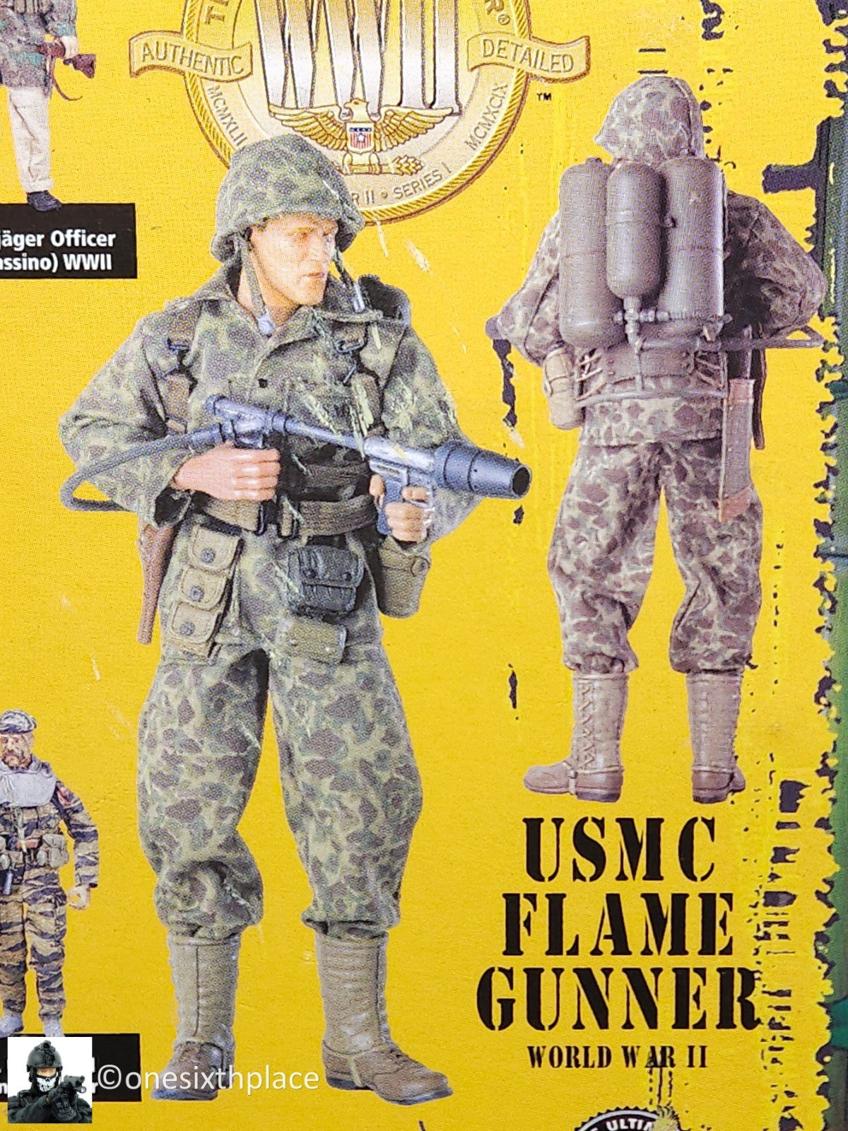 1:6 scale Ultimate Soldier WWII USMC Flame Gunner 12" Action Figure