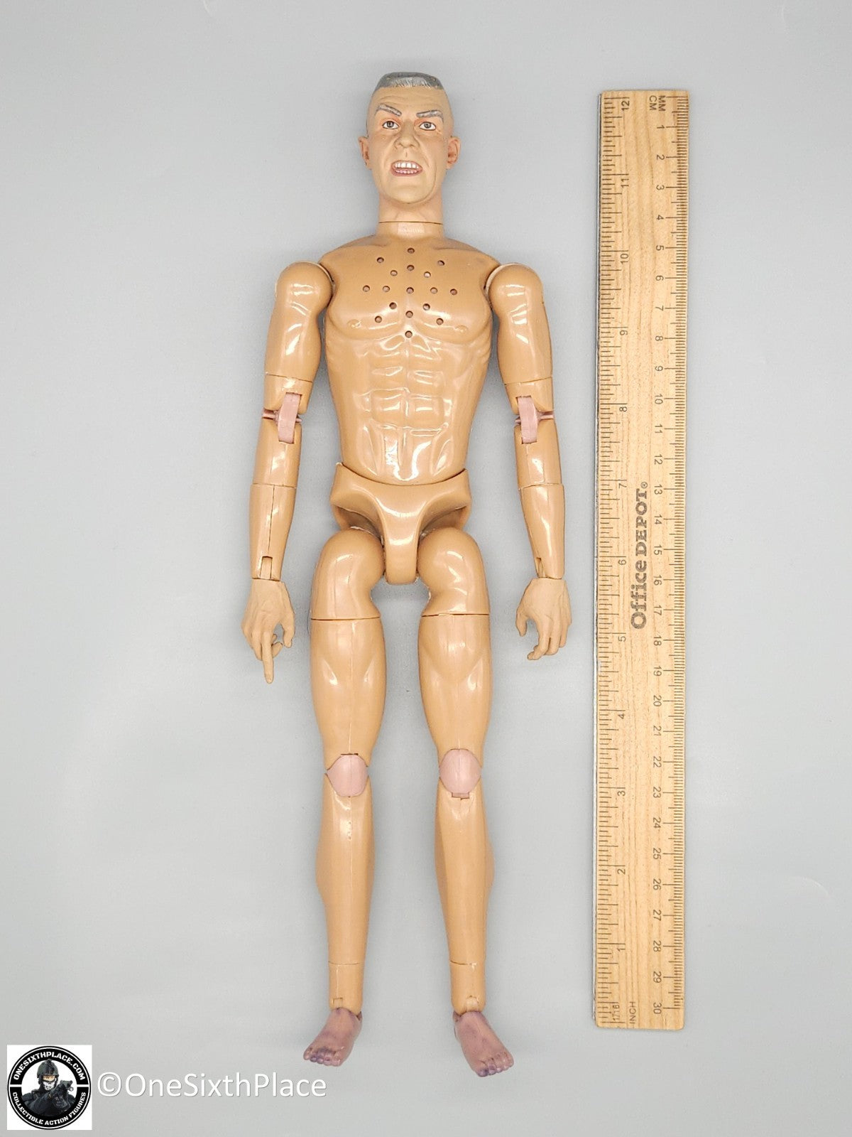 1:6 scale Sideshow Talking USMC Gunnery Sgt. R Lee Ermey Male Body 12" Figure