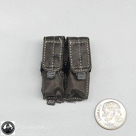 1:6 scale Easy & Simple ZERT Juggernaut Sully Gray 2-Cell M4 Ammo Pouch