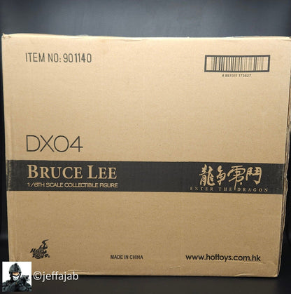 1:6 scale Hot Toys DX04 Bruce Lee Enter the Dragon Deluxe Set 12" Figure