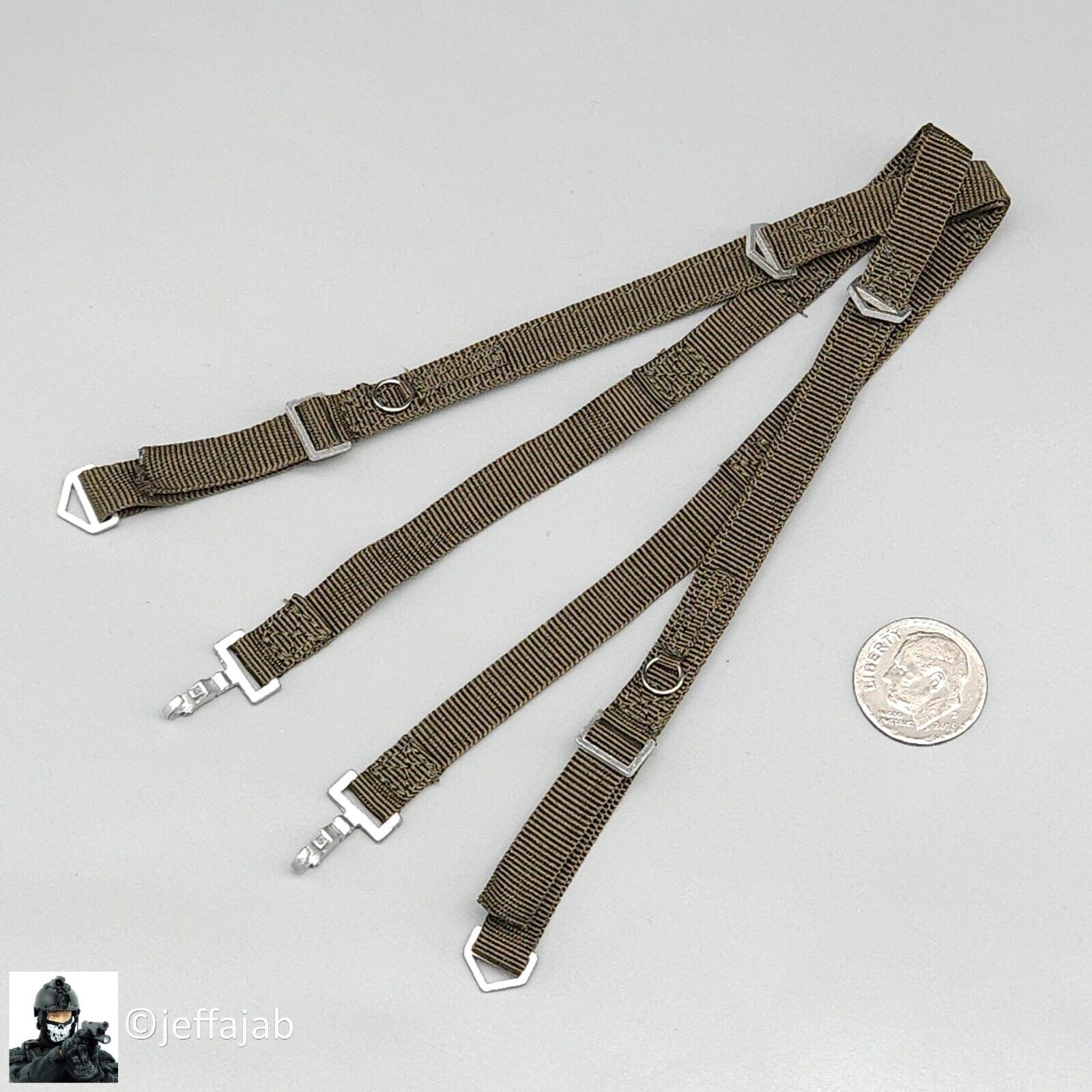 1:6 Ujindou Vietnam MACV-SOG Prairie Fire STABO Harness for 12" Figures