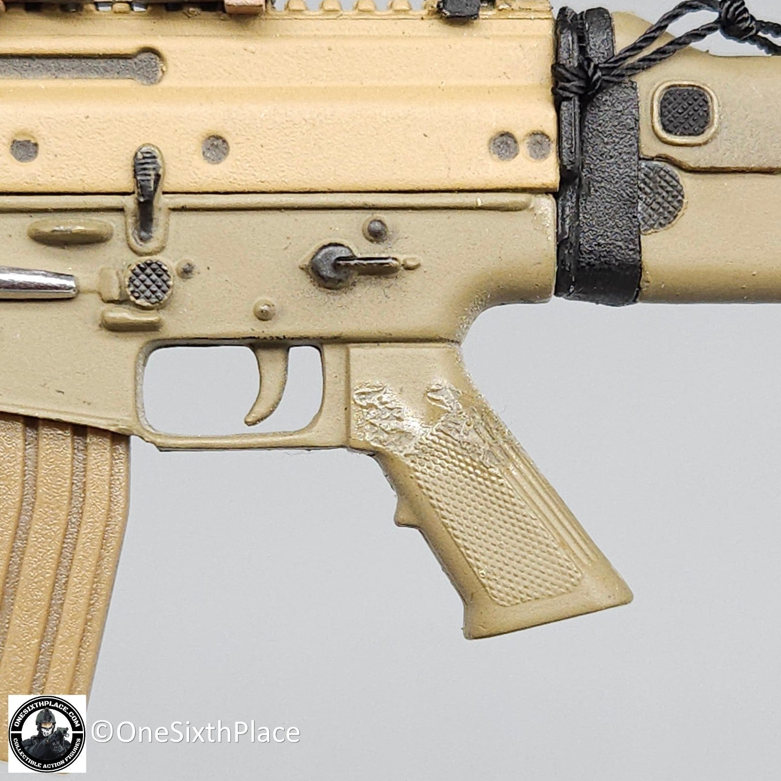 1:6 scale ACE SEAL Team 10 SCAR-L Rifle w/ Mags for 12" Figures