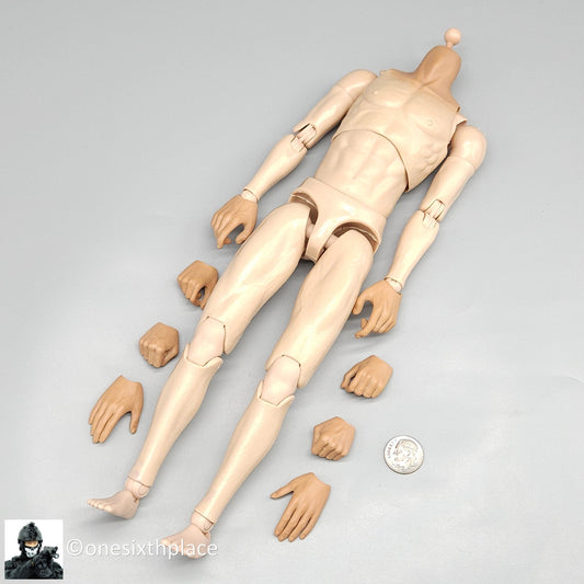 1:6 scale Flagset Serbia Sniper Goslavia Male Nude Body for !2" Figures
