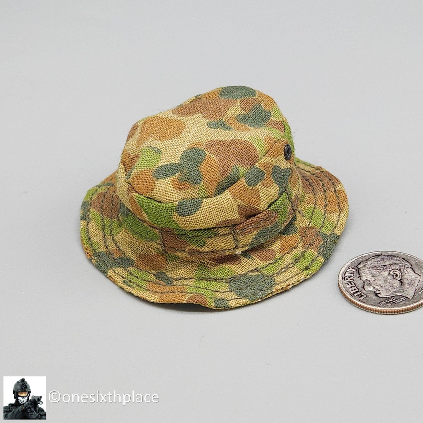 1:6 scale BBI Australian SASR Sean Bannon Auscam Camo Boonie Hat for 12" Figures