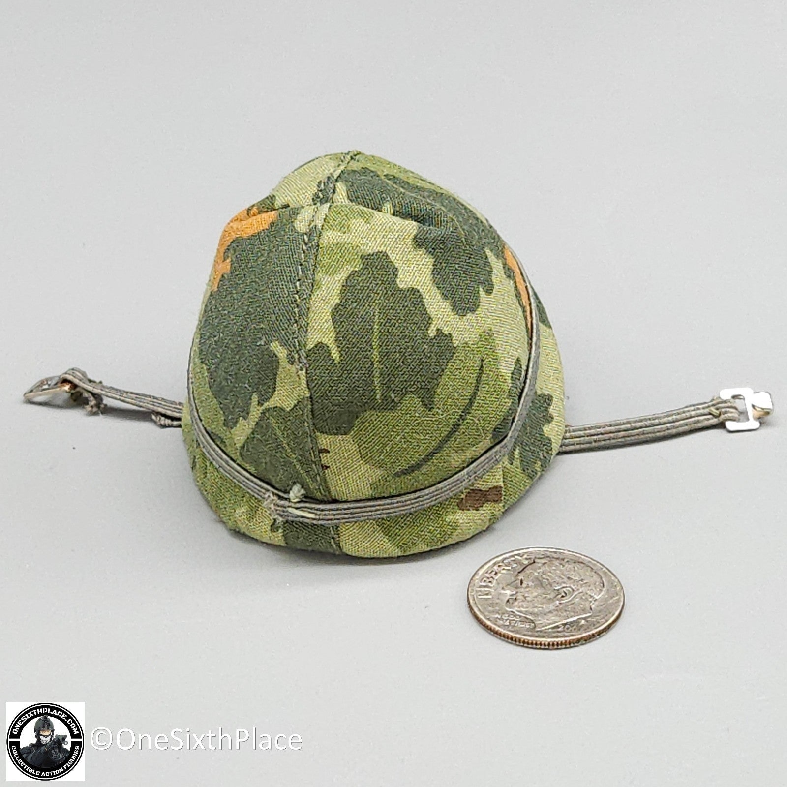 1:6 scale Dragon Vietnam US Mitchell Camo Helmet for 12" Figure
