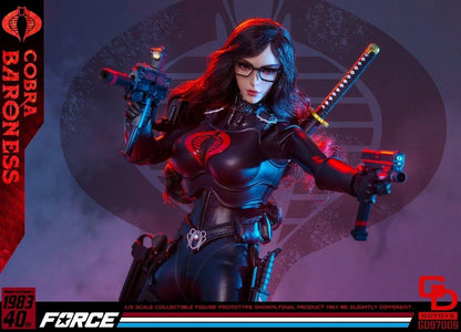 1:6 scale GD TOYS GI Joe Cobra Baroness 12" Female Figure GD-97009