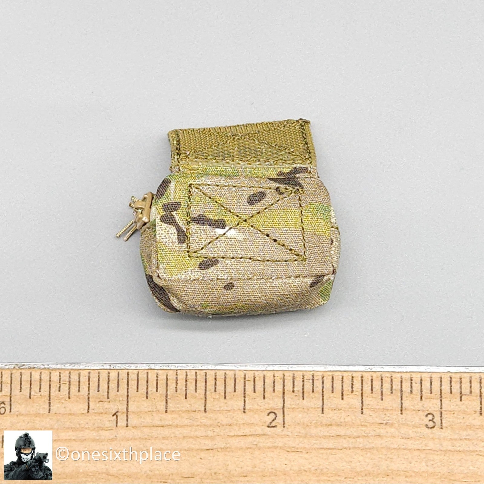 1:6 scale Easy & Simple Coalition Forces Multicam SACK Pouch 12" Figure 26065SC