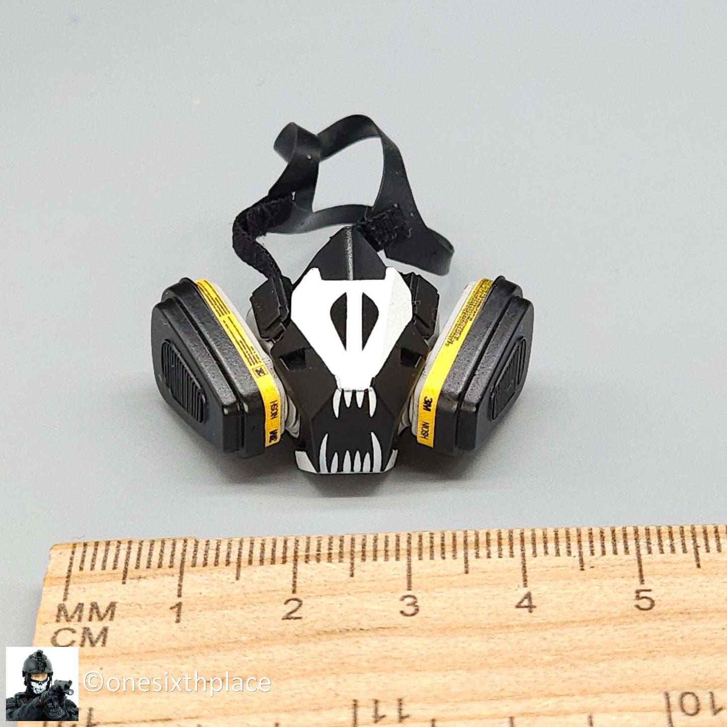 1:6 scale DamToys Extreme Zone Samurai Sakifuji Craig Gas Mask Respirator