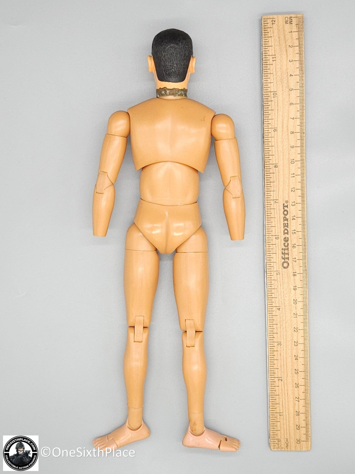 1:6 scale Dragon SDU Liam Asian Male Body & Head USED READ NOTES 12" Figure