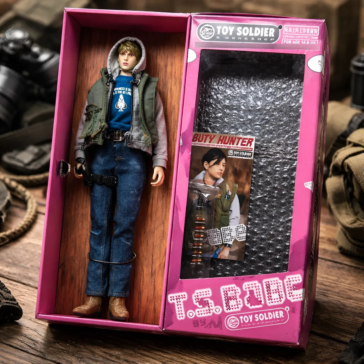 1:6 scale Toy Soldier Female PMC Babe Jeans for 12" Figures