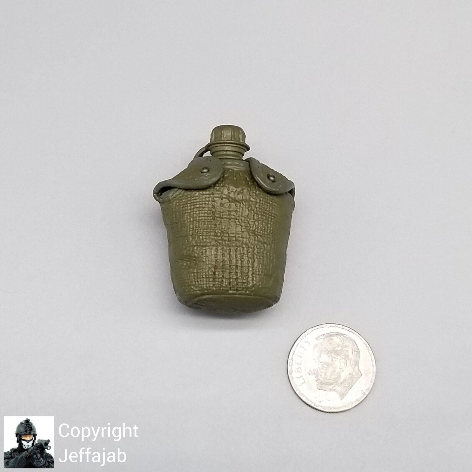 1:6 Dragon Vietnam US Canteen Pouch (Plastic) for 12" GI Joe ACE DamToys