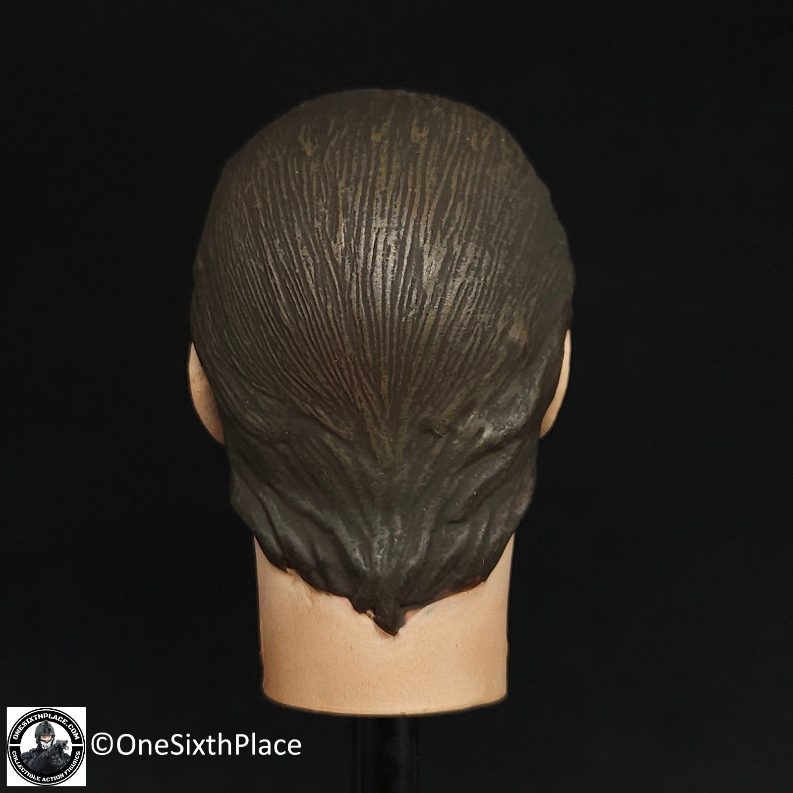 1:6 Sideshow Civil War 1st Texas Male Head Sculpt USED READ NOTE for 12" Figures