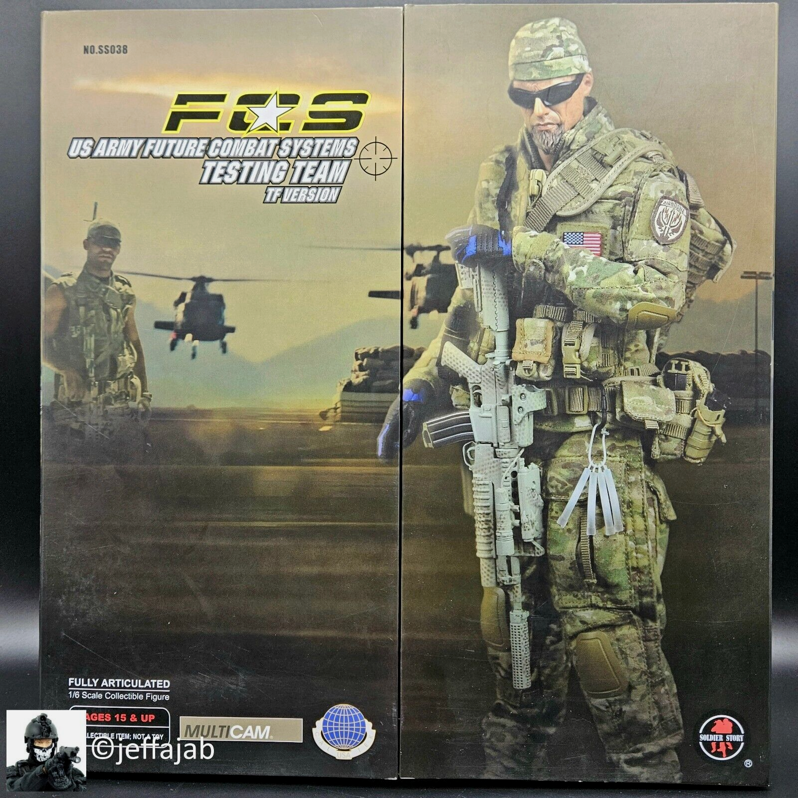 1:6 scale Soldier Story US Army FCS Transformers Ver. 12" Action Figure