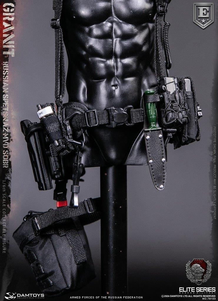 1:6 scale DamToys Russian Spetsnaz MVD SOBR GRANIT SPECIAL VER 12" Figure 78103S