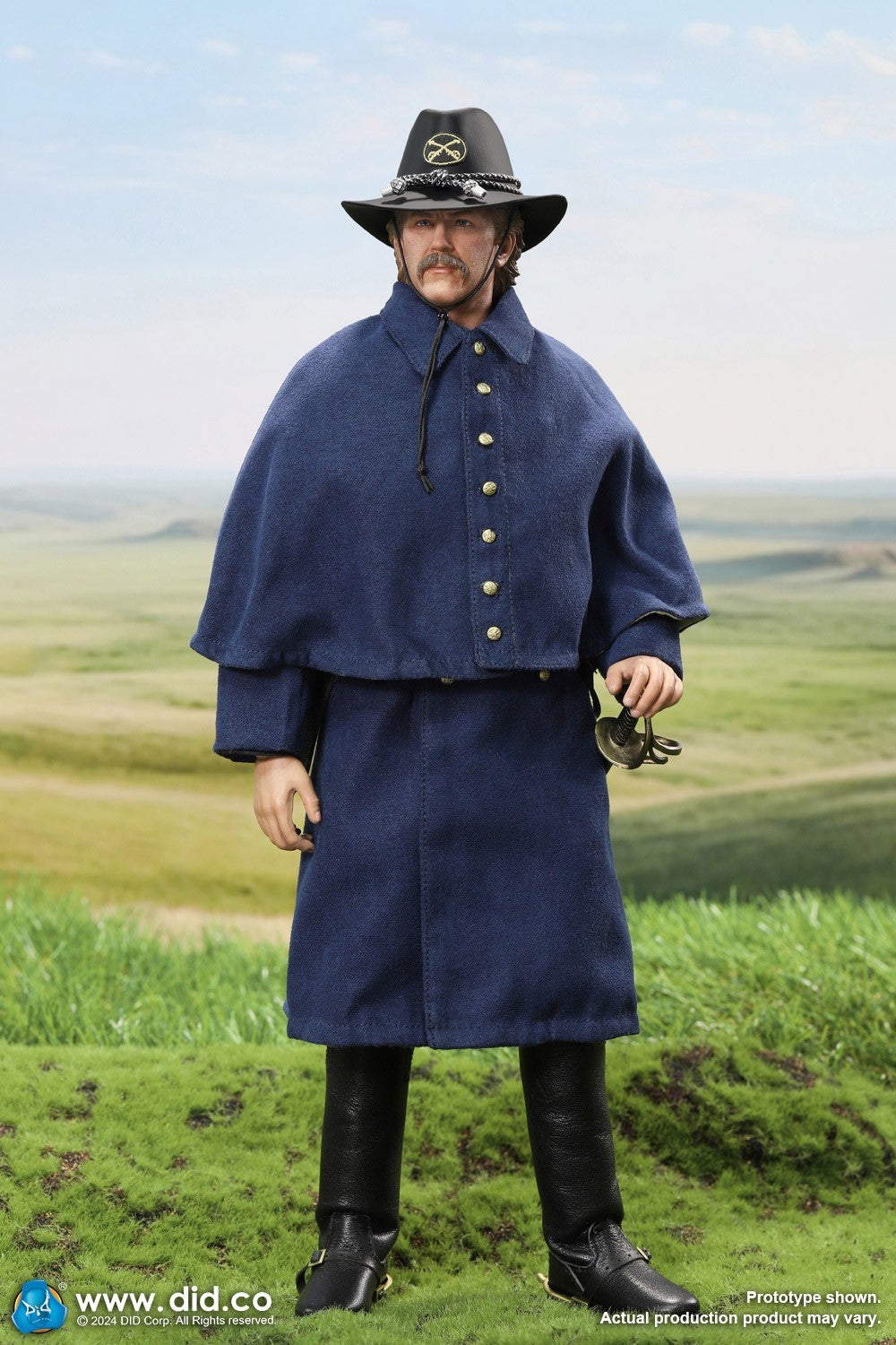 1:6 Scale DiD US Civil War Union Army Lieutenant John Dunbar 12" Figure NS80175