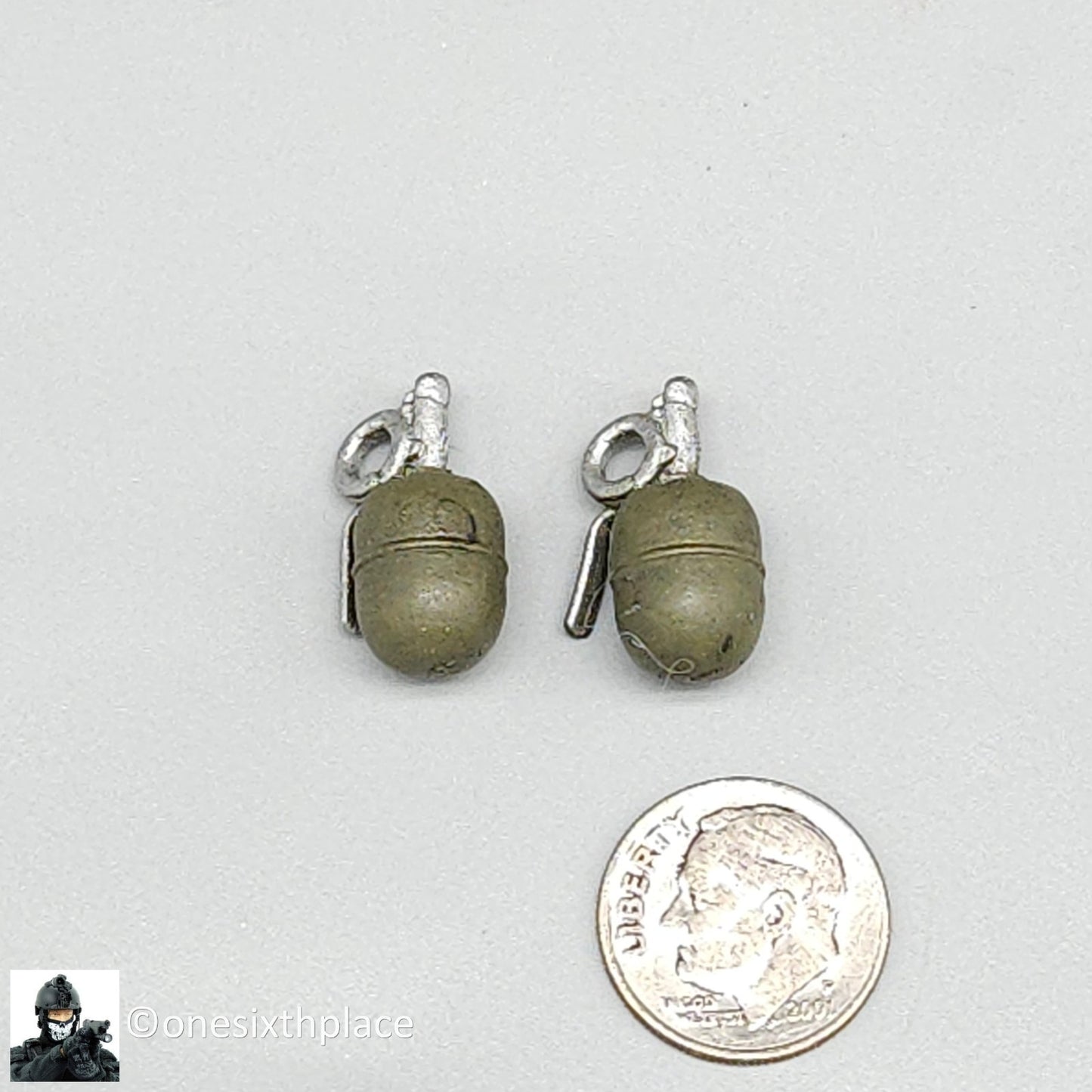 1:6 Ultimate Soldier Russian Spetsnaz Grenades (x2) for 12" Figures