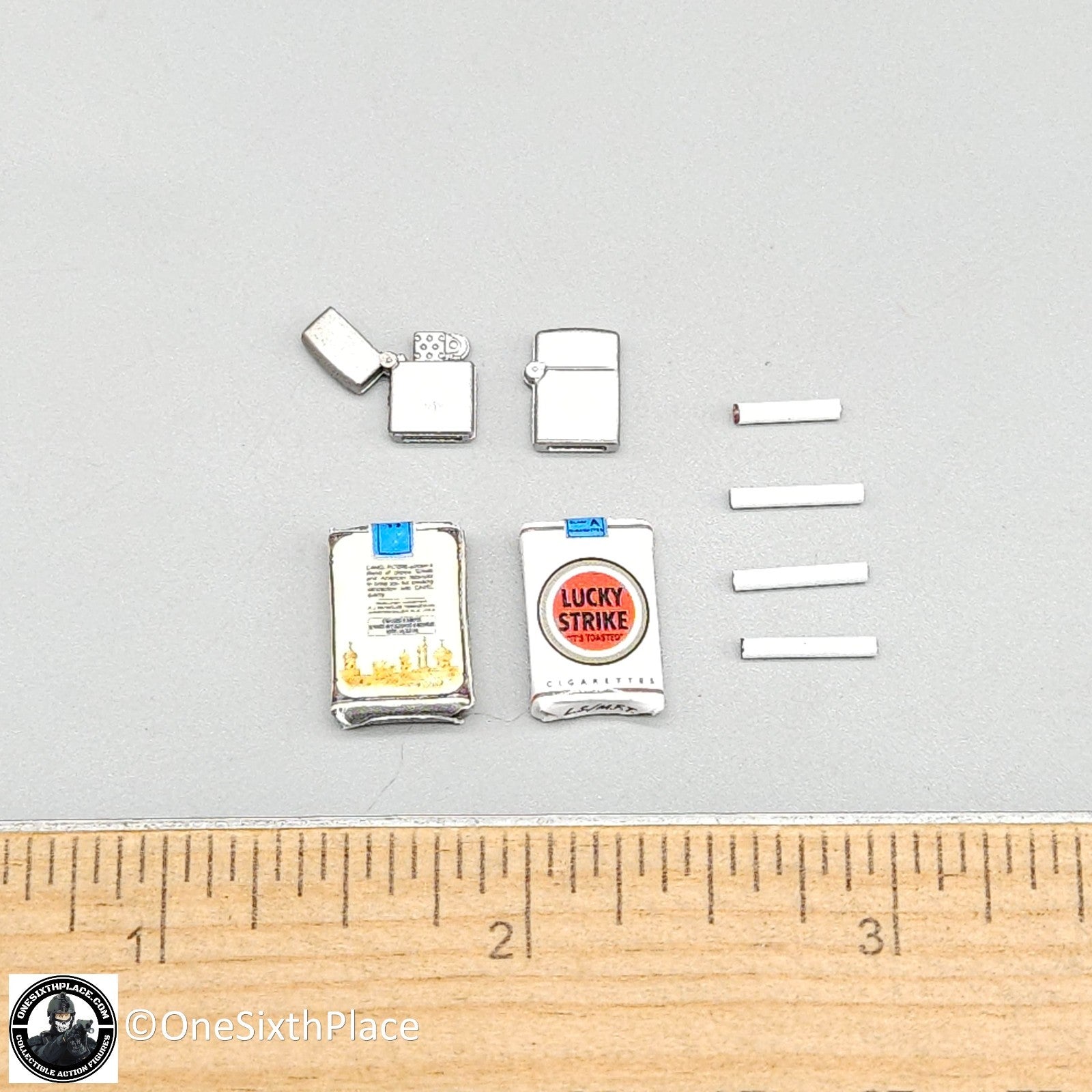 1:6 scale DiD Vietnam US Army Colonel James Cigarettes Lighters for 12" Figures