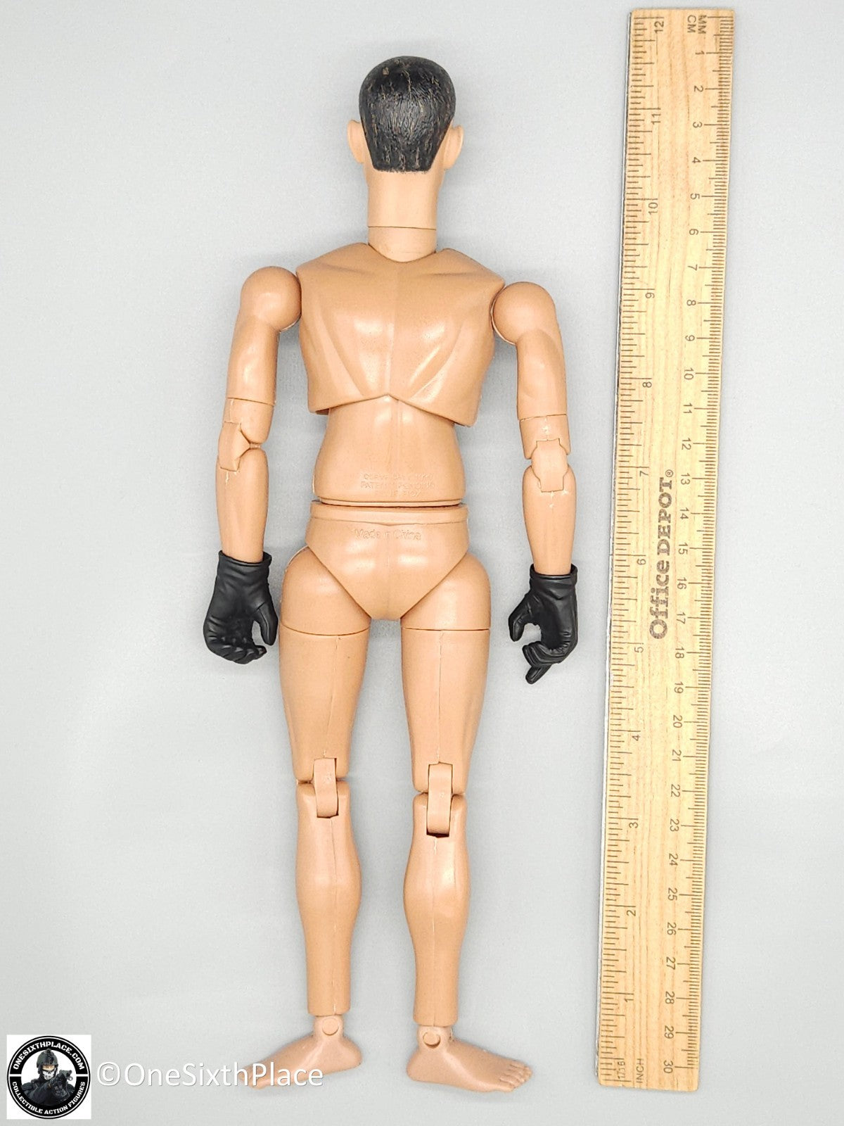 1:6 scale BBI USMC John Salias Male G1 Body w/ Head & Gloved Hands 12" Figure