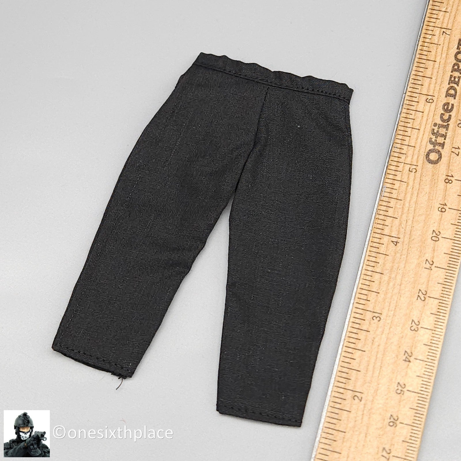 1:6 Triad Toys Summer Belles Female Black Capri Pants for 12" Figures