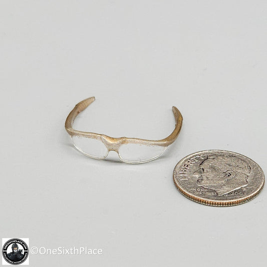 1:6 scale Fire Girl Female CQB Tactical Agent Gold Glasses for 12" Figures