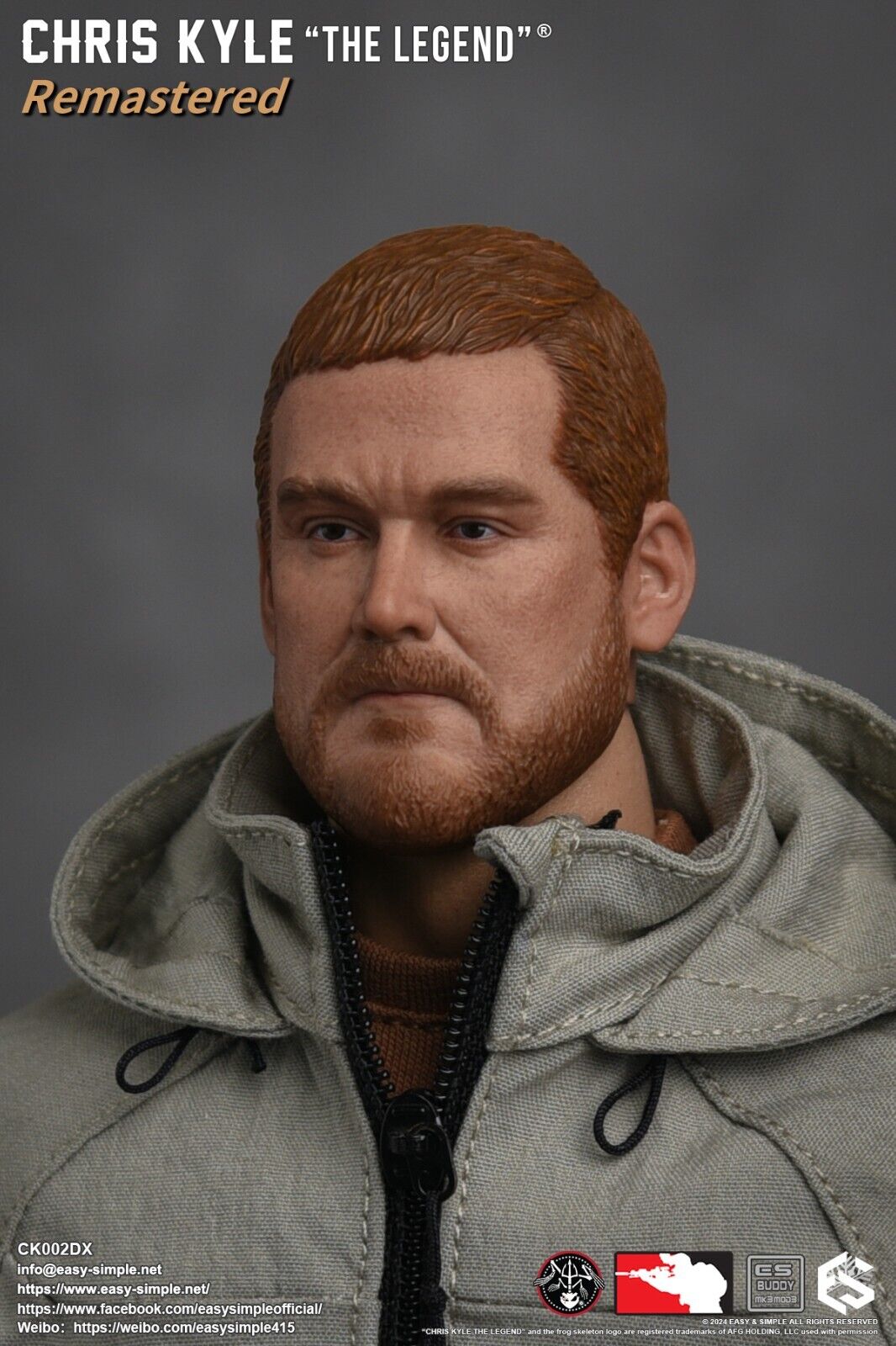 1:6 scale Easy & Simple Chris Kyle The Legend Remastered Deluxe Version CK002DX