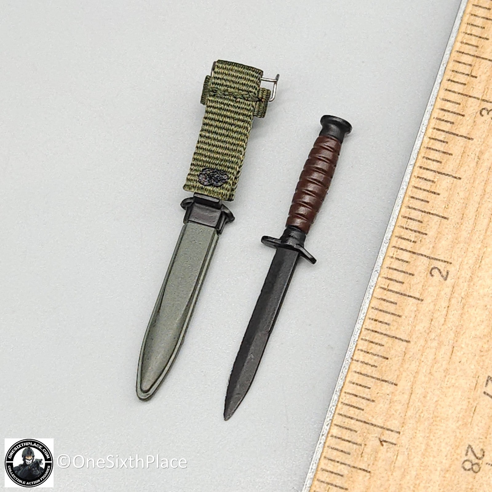 1:6 scale DiD Vietnam US Army Colonel James M7 Bayonet Knife for 12" Figures