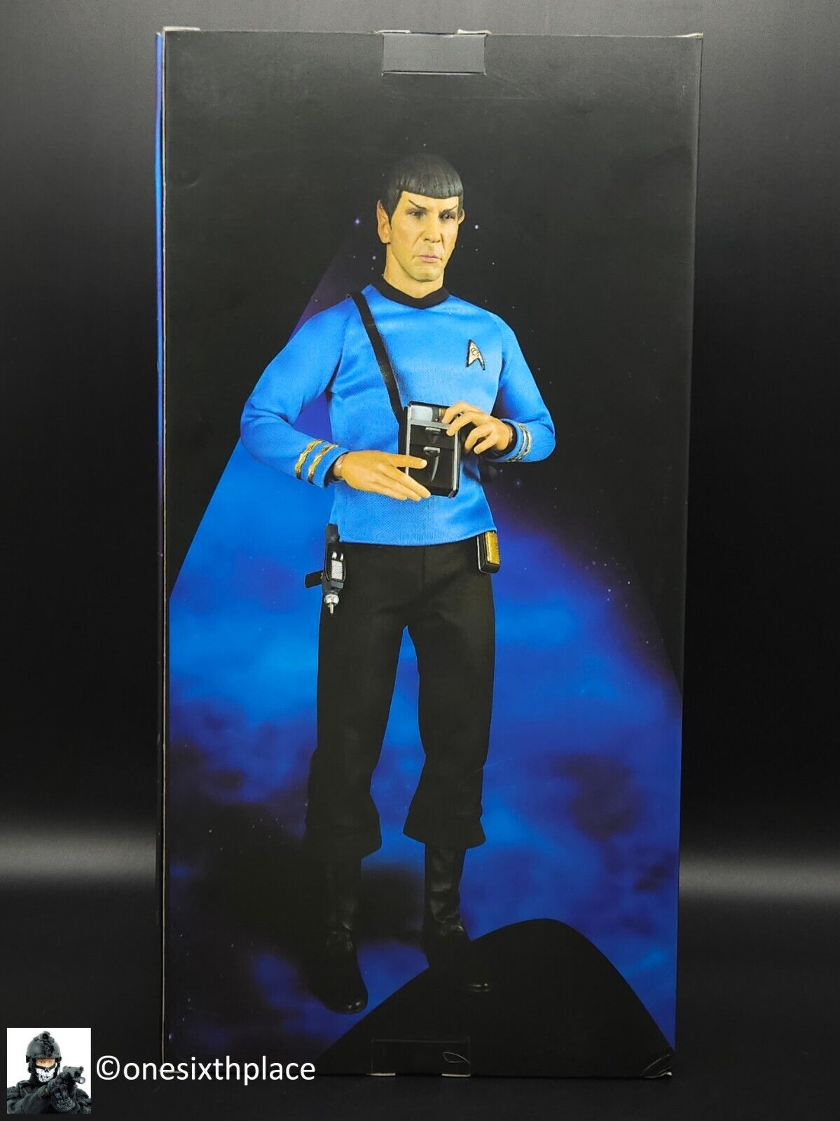 1:6 scale QMX Quantum Mechanix Star Trek Spock 12" Figure STR-0069