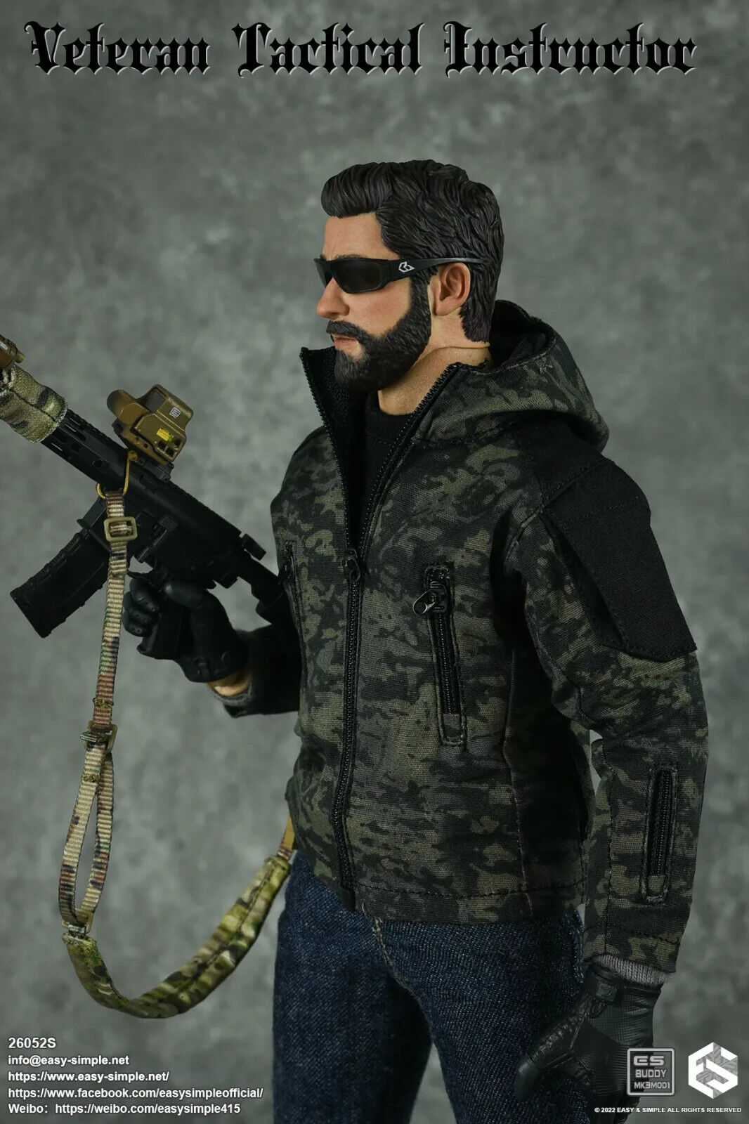 1:6 Easy & Simple Veteran Tactical Instructor Combat Grenade Tourniquet Set 12"