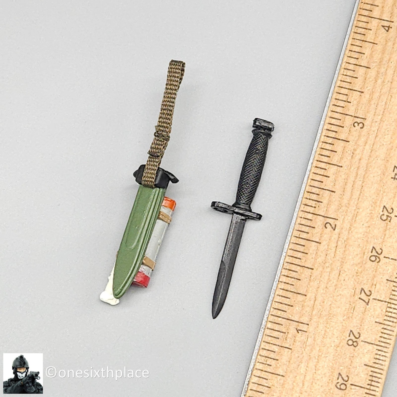 1:6 scale BBI USMC Force Recon Combat Knife for 12" Figures
