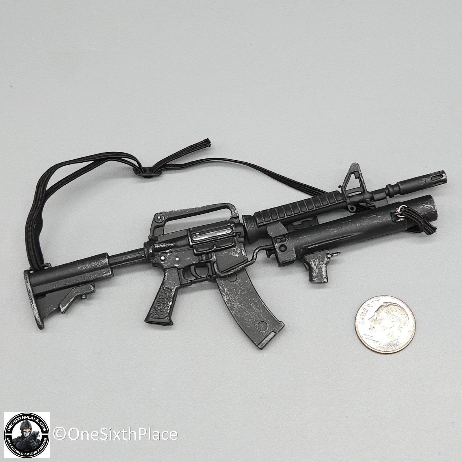 1:6 Ultimate Soldier Vietnam SEAL XM177 Rifle w/ Grenade Launcher for 12" Figure